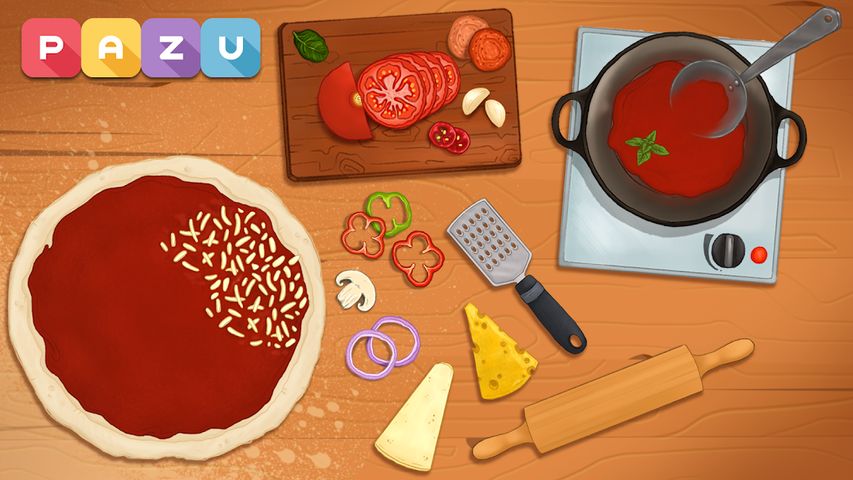 Pizza maker - cooking and baking games for kids