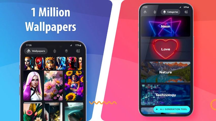 My AI Wallpapers +3D Live