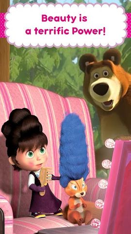 Masha and the Bear: Salon Game