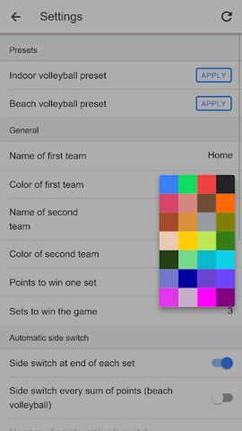 Volleyball Score Simple