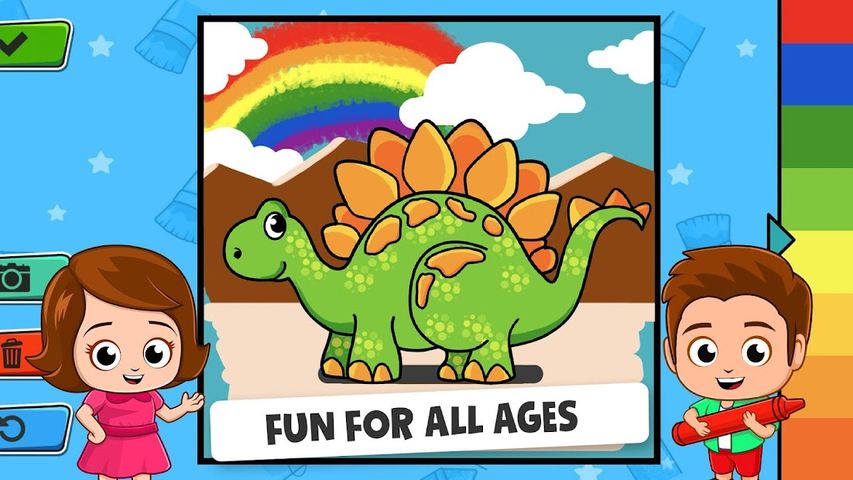 Baby Coloring game - Baby Town