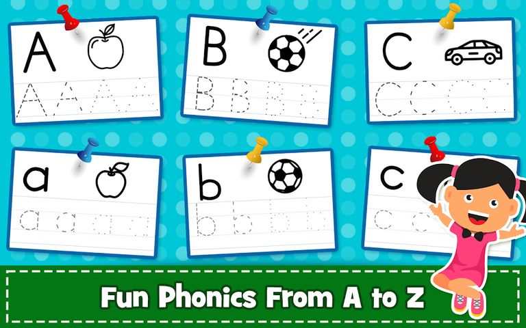 ABC PreSchool Kids Tracing & Phonics Learning Game