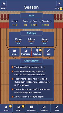 Hoop League Tactics