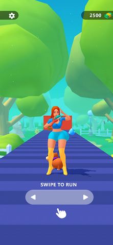 Squirt Gun Girl: Garden Runner