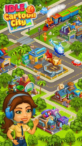 Idle Cartoon City - coin day