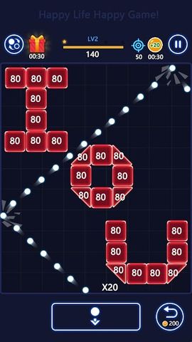 Brick Ball Fun-Crush blocks