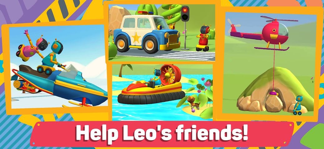 Leo 2: Puzzles & Cars for Kids