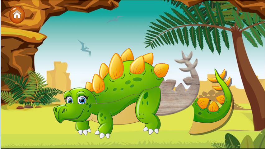 Puzzle dino - dinosaurus puzzle for toddler