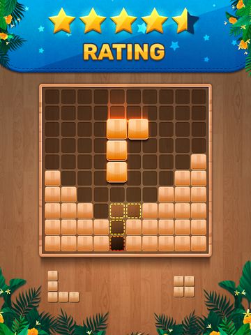 Wooden 100 Block Puzzle Game