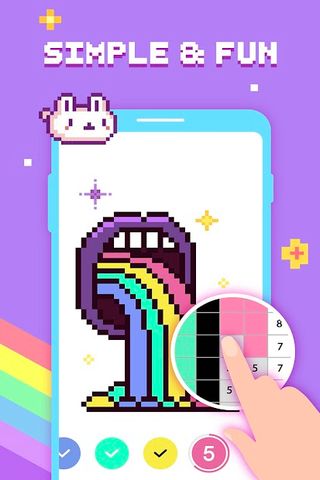Paint by Number - Pixel Art