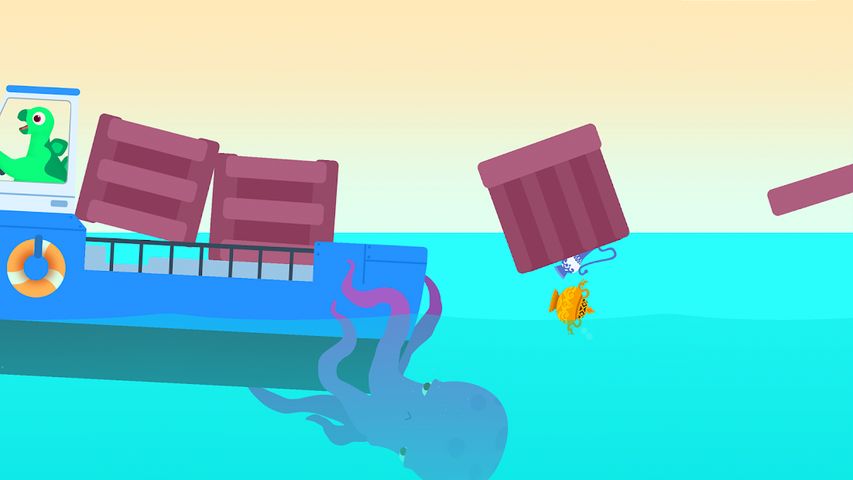 Dinosaur Submarine - for kids