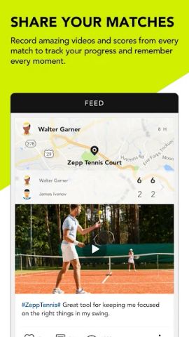 Zepp Tennis - Scoring, Sweet S