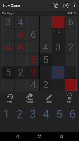 Daily Sudoku free puzzle