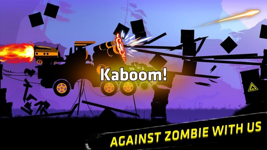 Stickman Racer: Survival Zombie