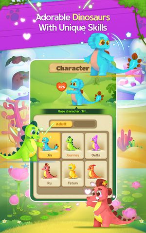 Bubble Shooter: Dino Friends