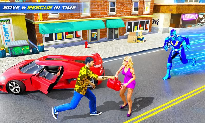 Speed Hero: Superhero Games