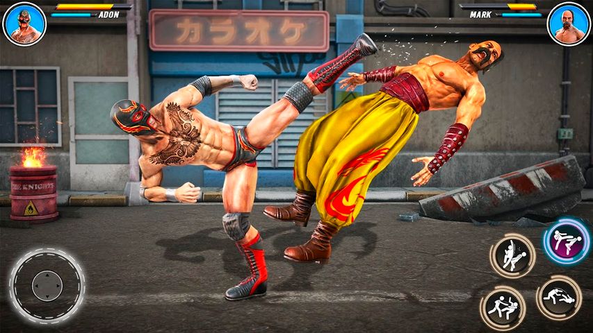 Kung Fu karate: Fighting Games