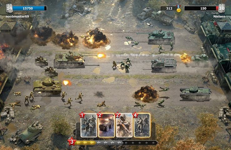 Heroes of War: Idle army game