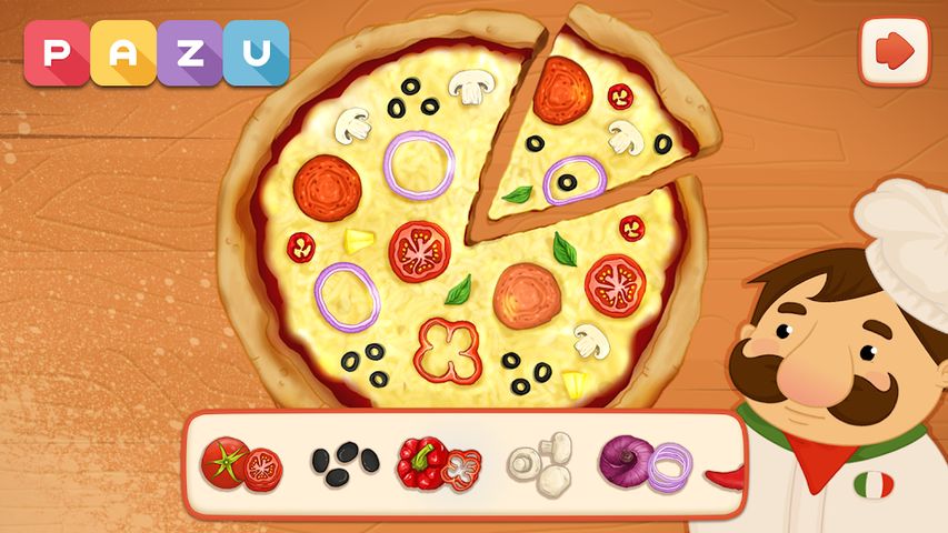 Pizza maker - cooking and baking games for kids