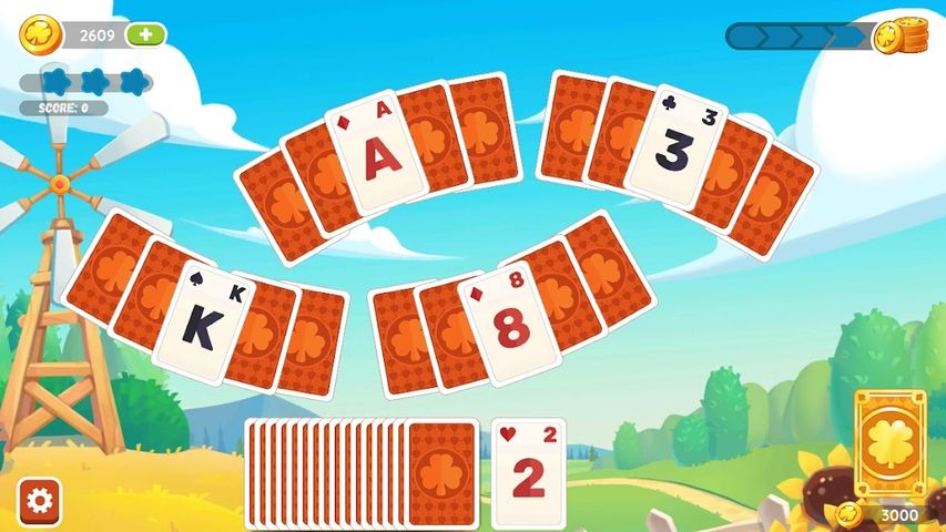 TriPeaks Cards: Solitaire Game