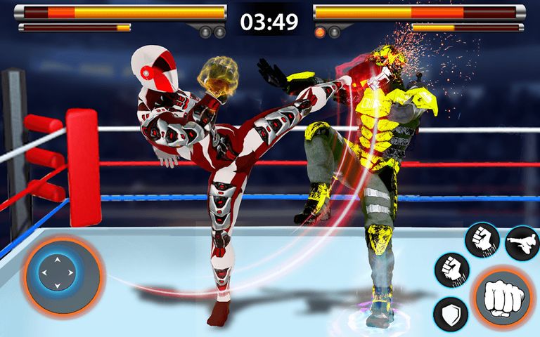 Real Ring Robot Fighting Games