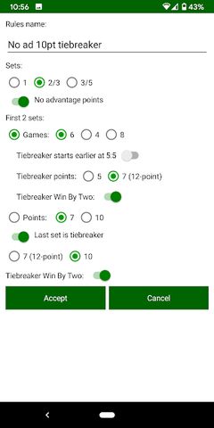 Tennis Umpire App