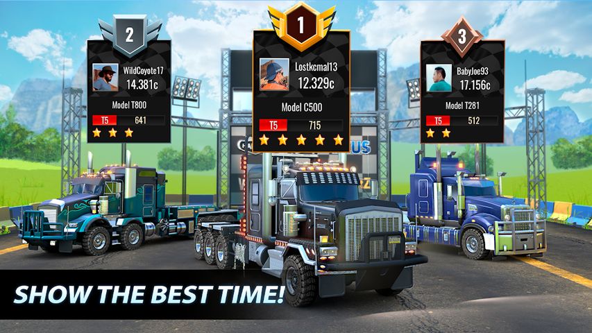 Big Rig Racing: Drag racing