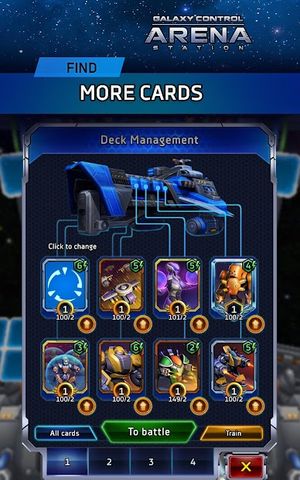 Arena: Galaxy Control online P