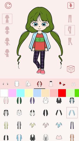 K-pop Webtoon Character Girls