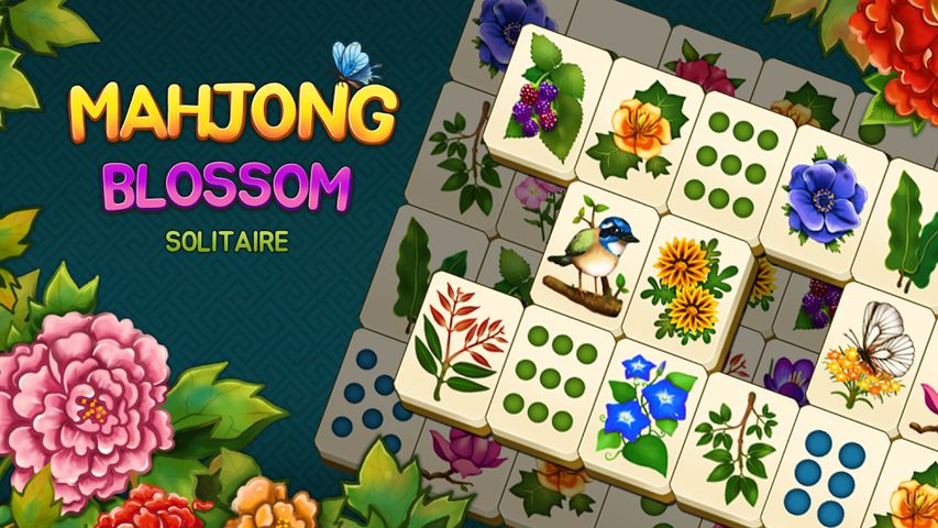 Mahjong Blossom Solitaire