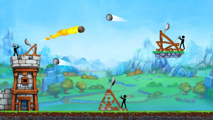 The Catapult - Stick man Throw
