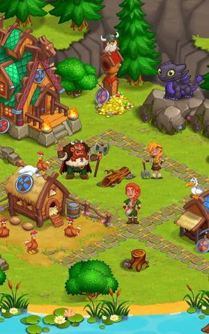 Vikings and Dragon Island Farm