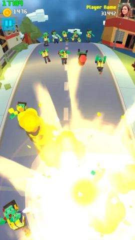 Zombie Run And Gun