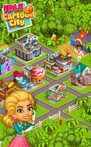 Idle Cartoon City - coin day