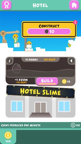 Hotel Slime - Clicker Game
