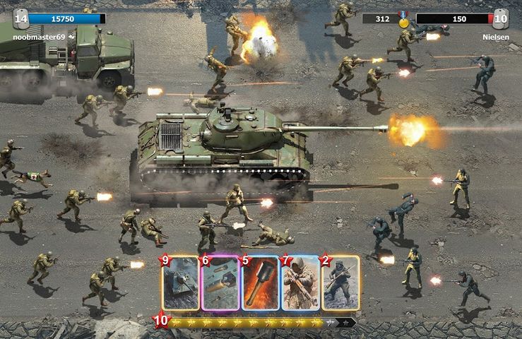 Heroes of War: Idle army game