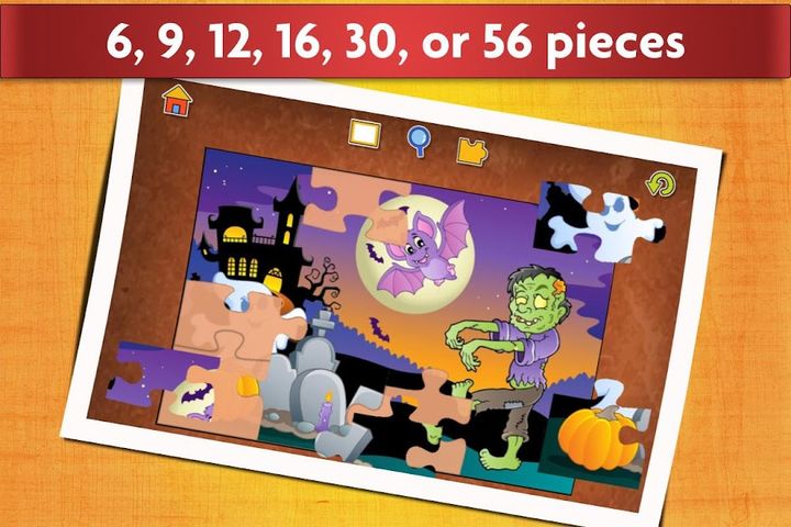 Kid Halloween Jigsaw Puzzles