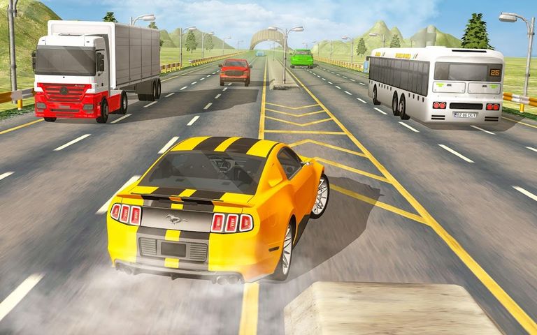 Real Highway Car Racing Games