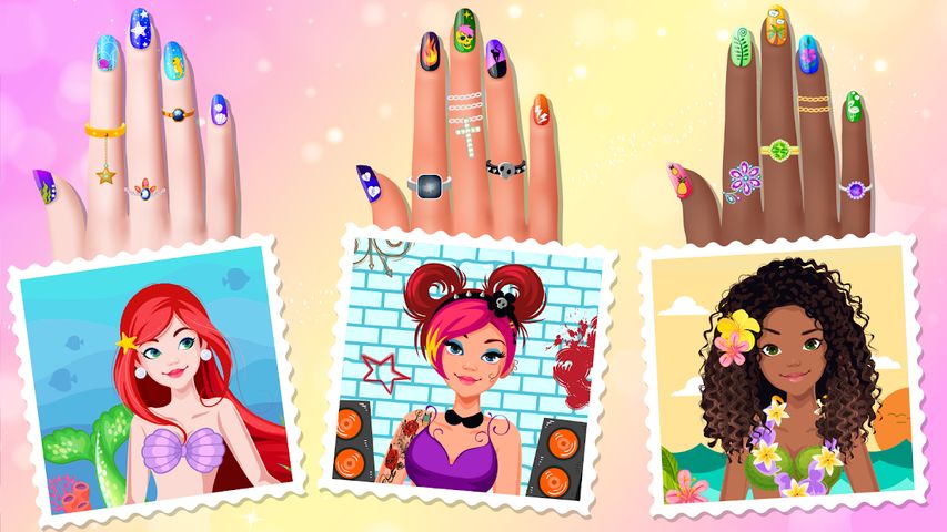 Nail Salon: Manicure and Nail art games for girls