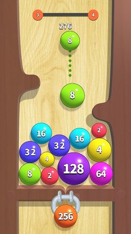 2048 & Ball - Merge 2048 Games & Blob