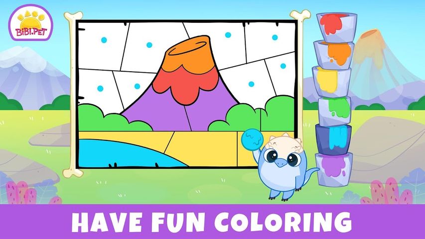 Bibi Dinosaurs games for kids