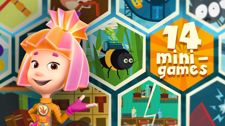 The Fixies Town: Cool Kid Games for Boys and Girls
