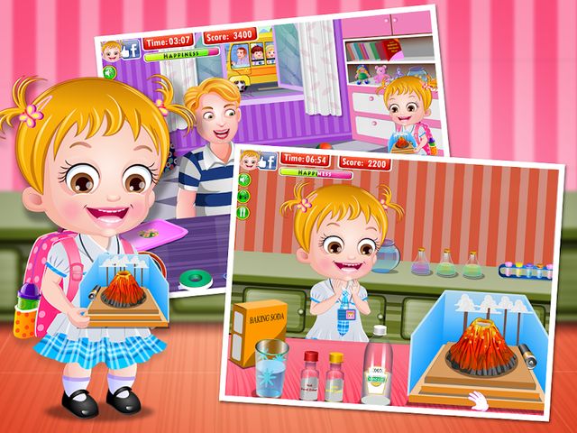 Baby Hazel Science Fair