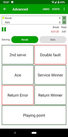 Tennis Umpire App