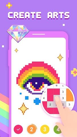 Paint by Number - Pixel Art