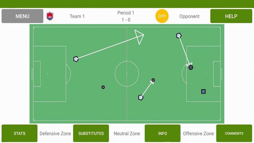 iTrackSoccer Stats