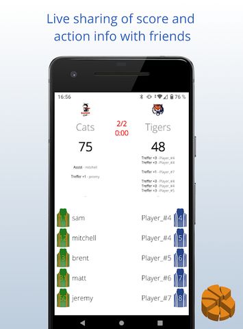 Statastic Basketball - record.analyze.improve