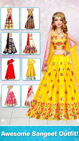 Indian Wedding Stylist - Makeup &  Dress up Games