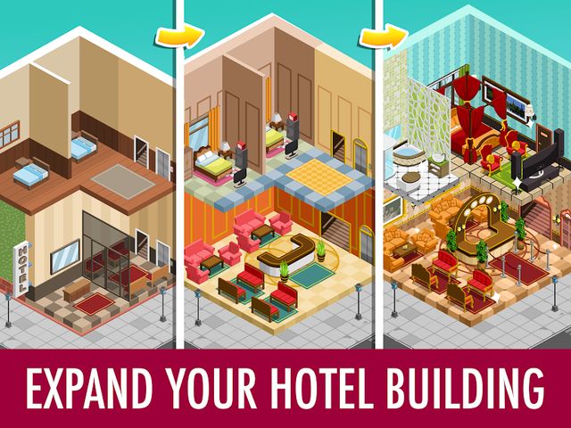 Hotel Tycoon Empire: Idle game