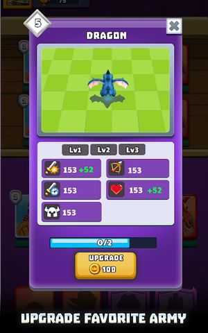 Merge War - Army Draft Battler
